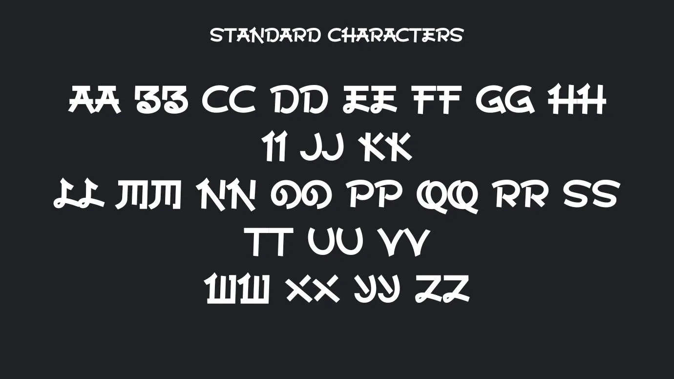 Arigatou Gozaimasu Font